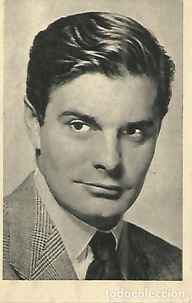 Postales: CROMO 063: Album 20 Century Fox. No 47: Louis Jourdan en Creemos en el amor - Varios