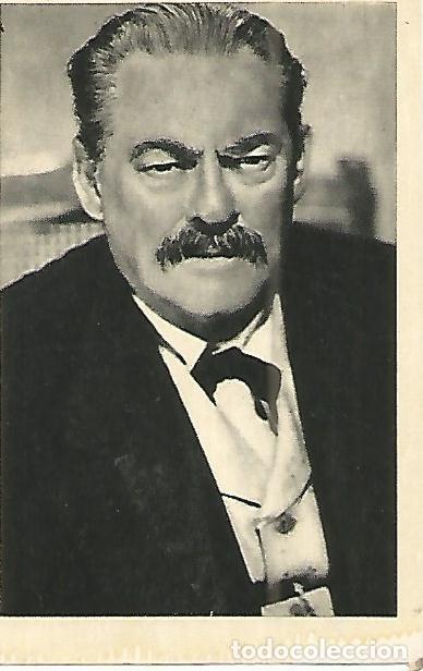 Postales: CROMO 077: Album 20 Century Fox. No 13: Lionel Barrymore en Duelo al sol - Varios