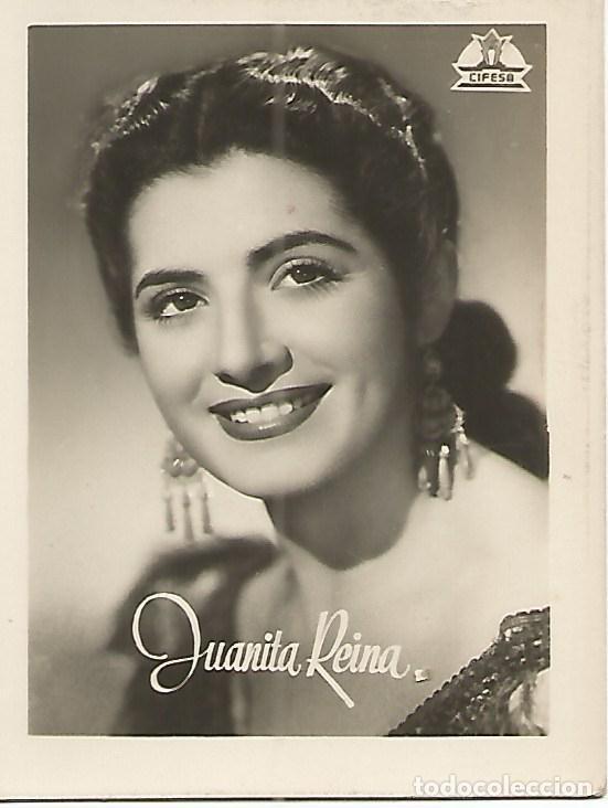 Postales: FOTOCROMO 084: Juanita Reina - Varios