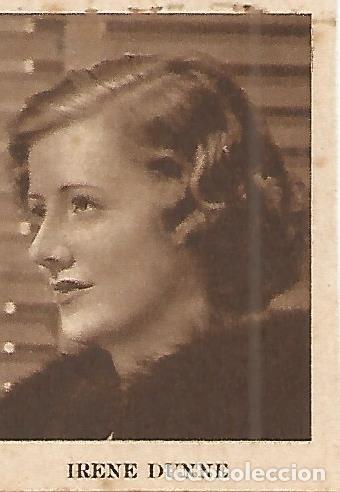 Postales: CROMO 022: IRENE DUNNE - Varios - Foto 1