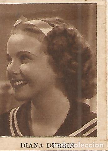 Postales: CROMO 042: DIANA DURBIN - Varios - Foto 1