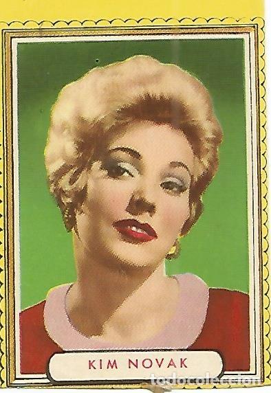 Postales: CROMO ALBUM FAMOSAS ESTRELLAS DE LA PANTALLA 053: KIM NOVAK - Varios