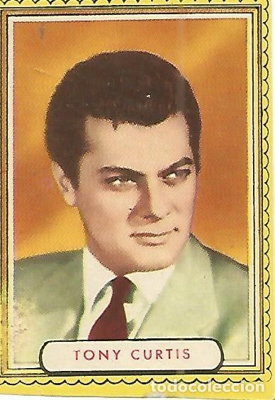 Cartes Postales: CROMO ALBUM FAMOSAS ESTRELLAS DE LA PANTALLA 064: TONY CURTIS - Varios