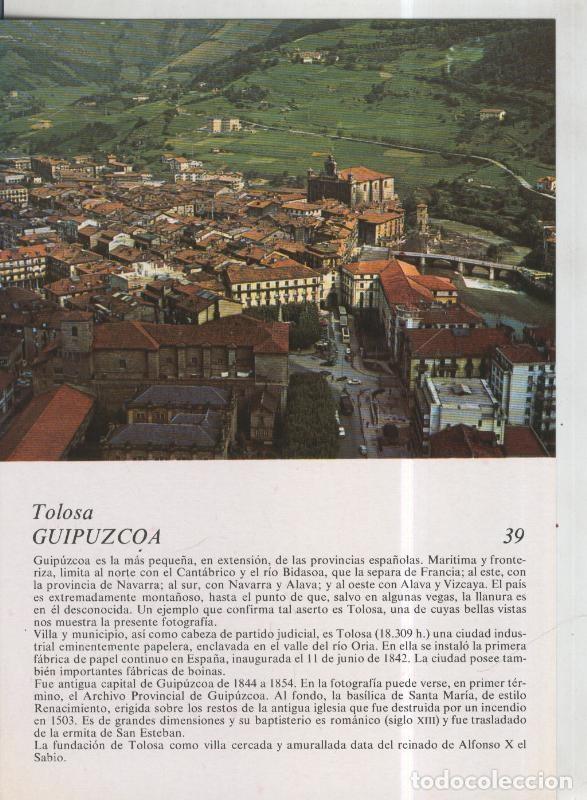 Postales: Laboratorio Emyfar S.L.: Imagen 039: Tolosa en Guipuzcoa - Varios