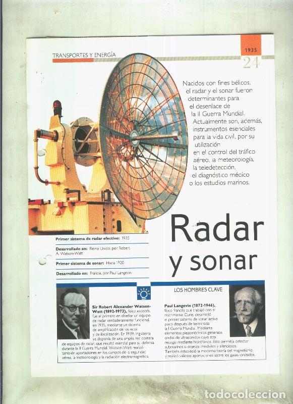 Postales: Radar y sonar: son 4 paginas y - varios