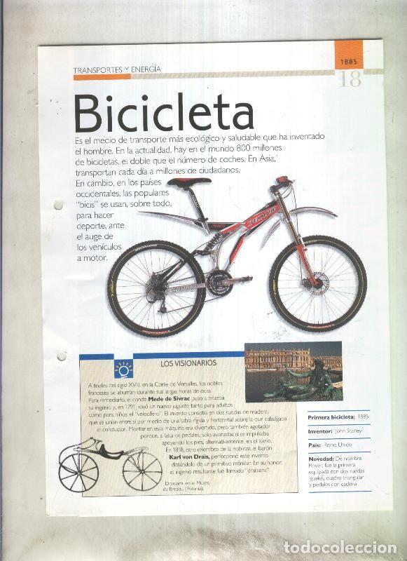 Postales: Bicicleta: son 4 paginas y - varios