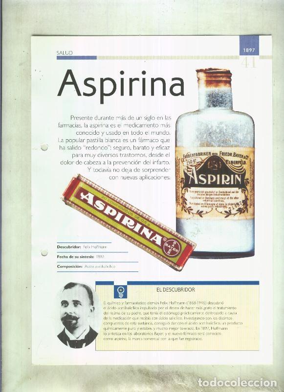 Postales: Aspirina: son 4 paginas y - varios