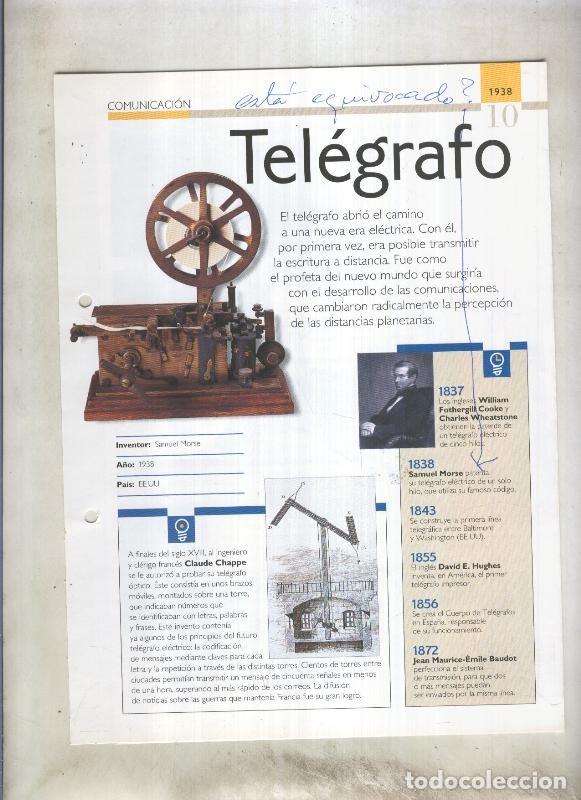 Postales: Telegrafo: son 4 paginas y - varios