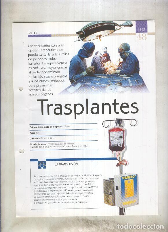 Postales: Transplantes son 4 paginas y - varios