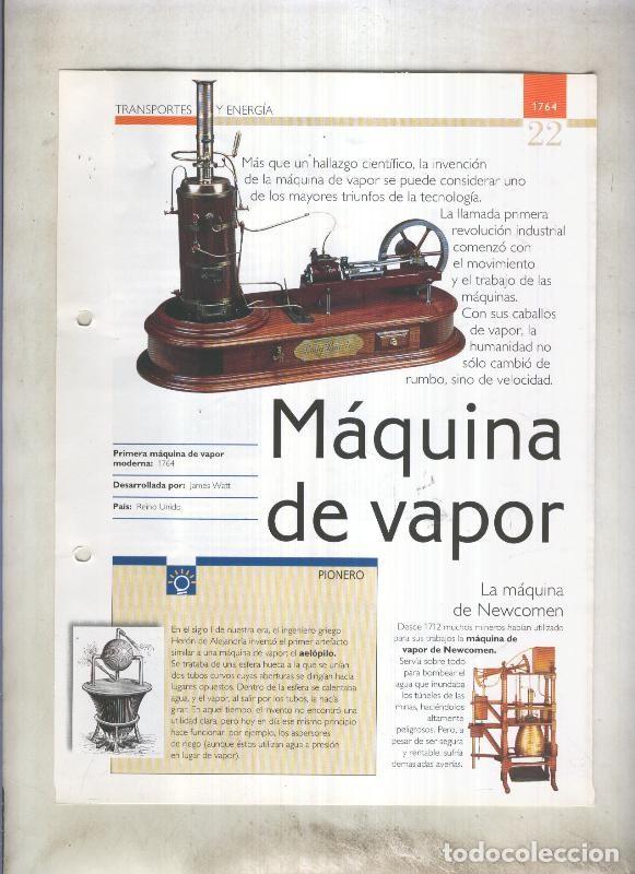 Postales: Maquina de vapor: son 4 paginas y - varios