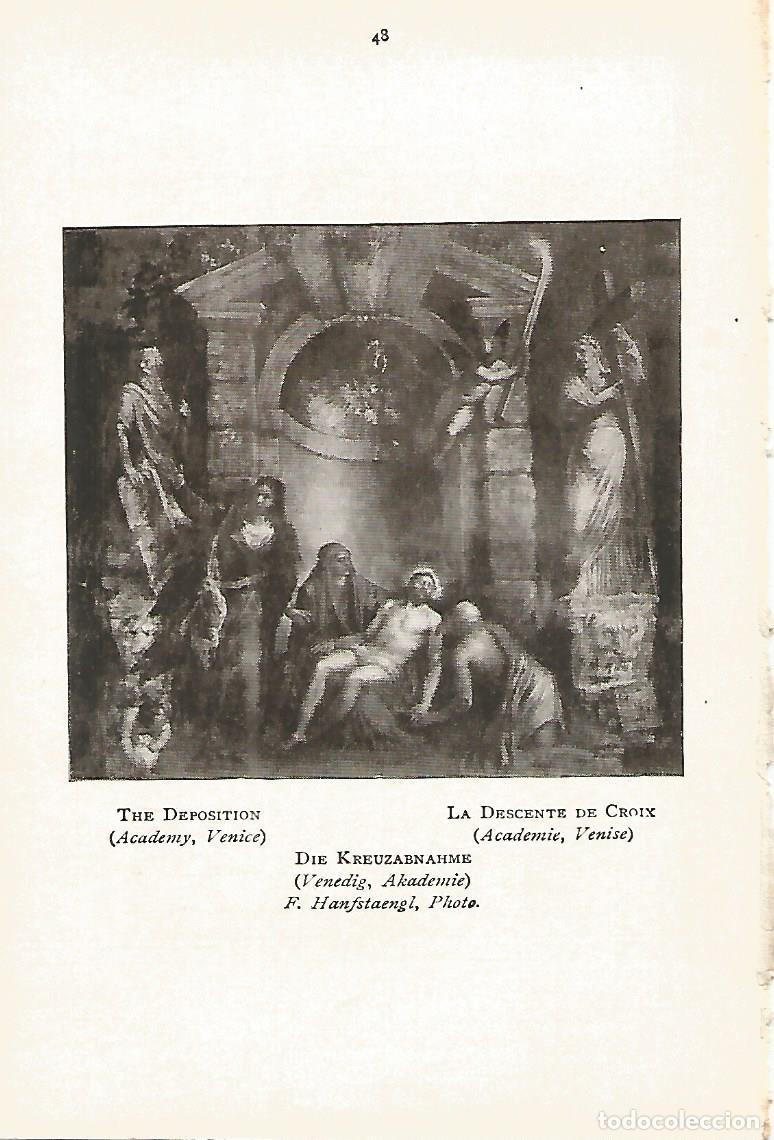 Postkarten: Lamina 273: TIZIANO. El descenso de la cruz - Varios