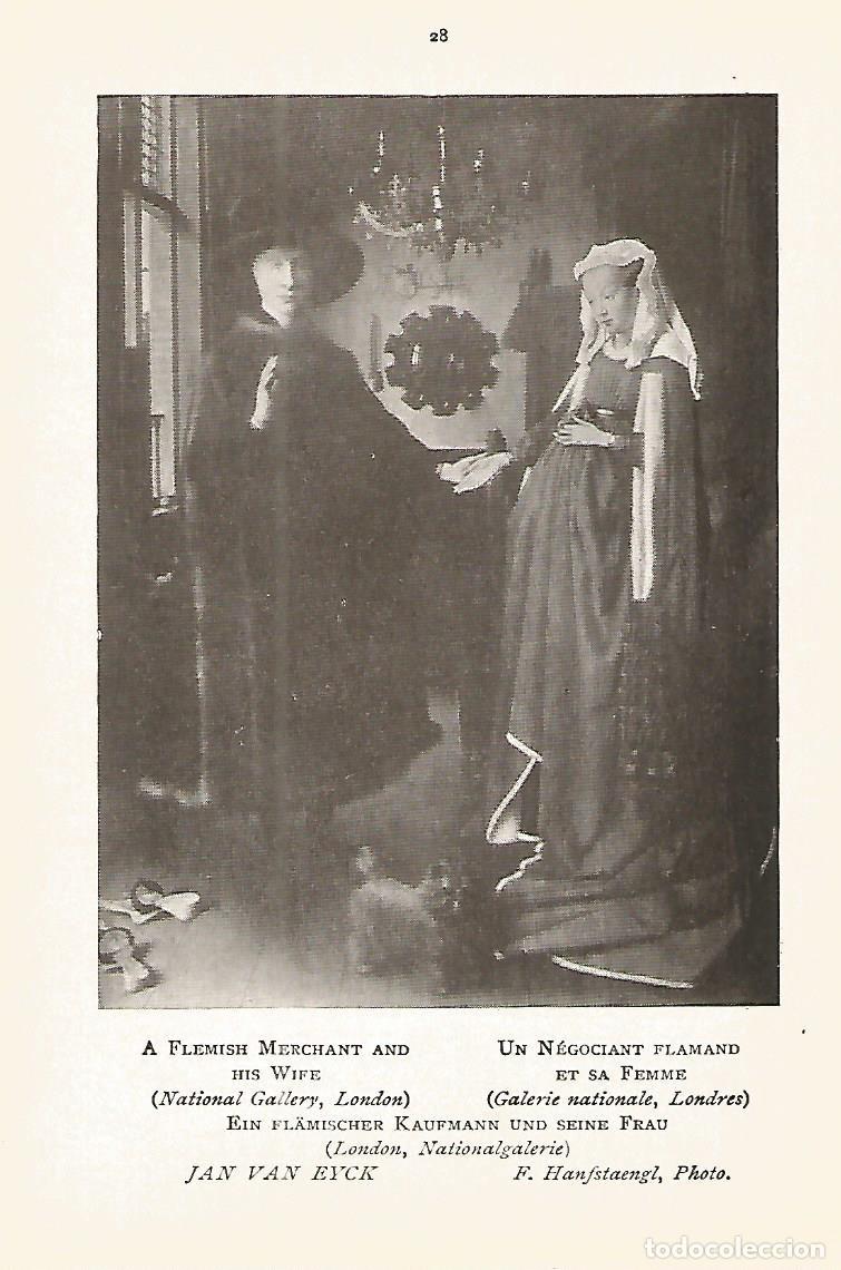 Cartoline: Lamina 294: JAN VAN EYCK. El mercader y su esposa - Varios