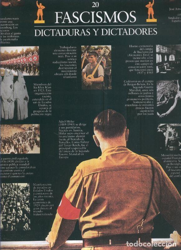 Postales: Escenarios de la historia numero 20: Fascismos, dictaduras y dictadores - varios