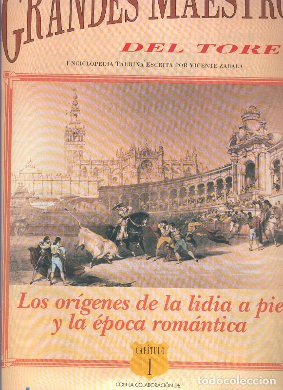 Postales: Grandes maestros del toreo numero 1: Los origenes de la lidia a pie y la epoca romantica - Vicente Z