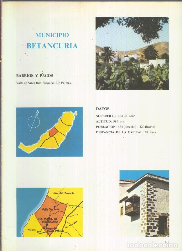 Postales: Municipio Canario de Betancuria : 4 paginas, 9 fotos color - varios
