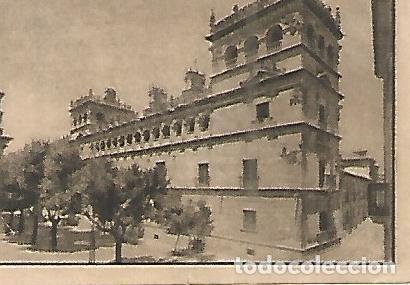 Postales: CROMO 006 GALLINA BLANCA 2o ALBUM. Serie 1 Casas se&ntilde;oriales - fachadas. Numero 7 Salamanca. Palacio