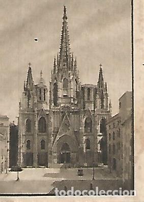 Postais: CROMO 0066 GALLINA BLANCA 2o ALBUM. Serie 27 Catedrales. Numero 7 Barcelona - Varios