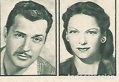Postais: CROMO 00151 GALLINA BLANCA 2o ALBUM. Serie 54 Estrellas de la Pantalla. Numero 8 Gale Sonderaard - K