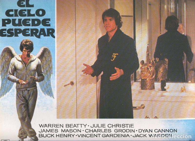 Cartes Postales: Caratula cine: El cielo puede esperar, un film de Warren Beatty , numerada 7 en trasera - Varios