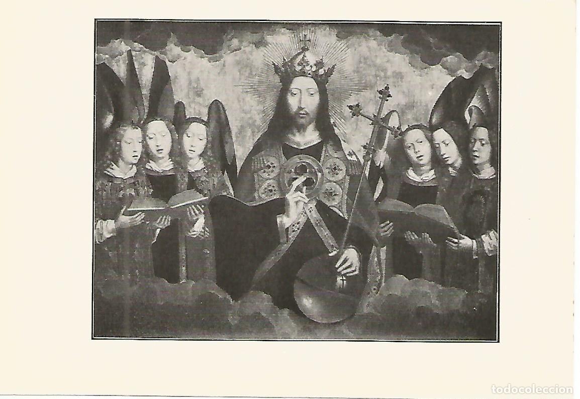 Cartoline: Lamina 497: MEMLING. Jesucristo rodeado de angeles - Varios