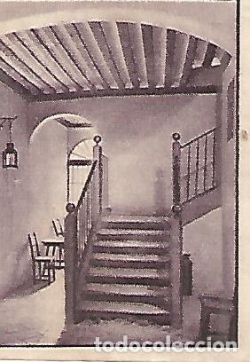 Postcards: CROMO 00238 GALLINA BLANCA 2o ALBUM. Serie 97 La casa de Lope de Vega. Numero 4 Vestibulo - Varios