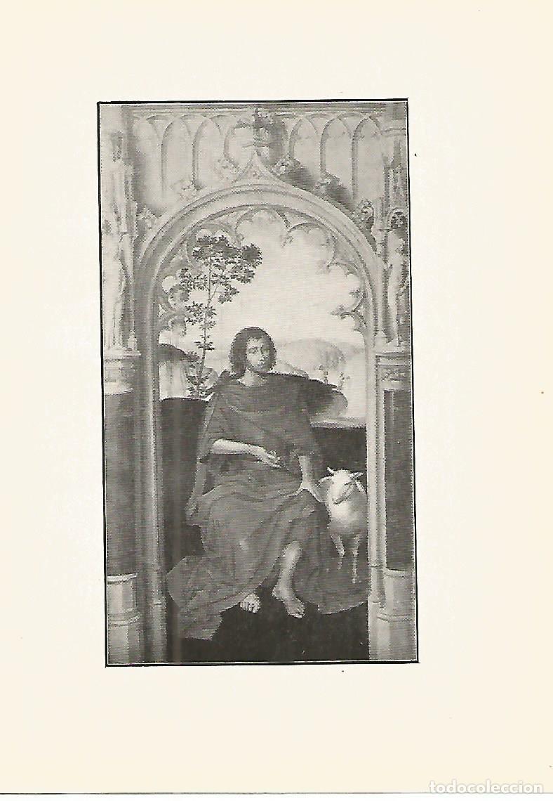 Postales: Lamina 500: MEMLING. San Juan Bautista - Varios