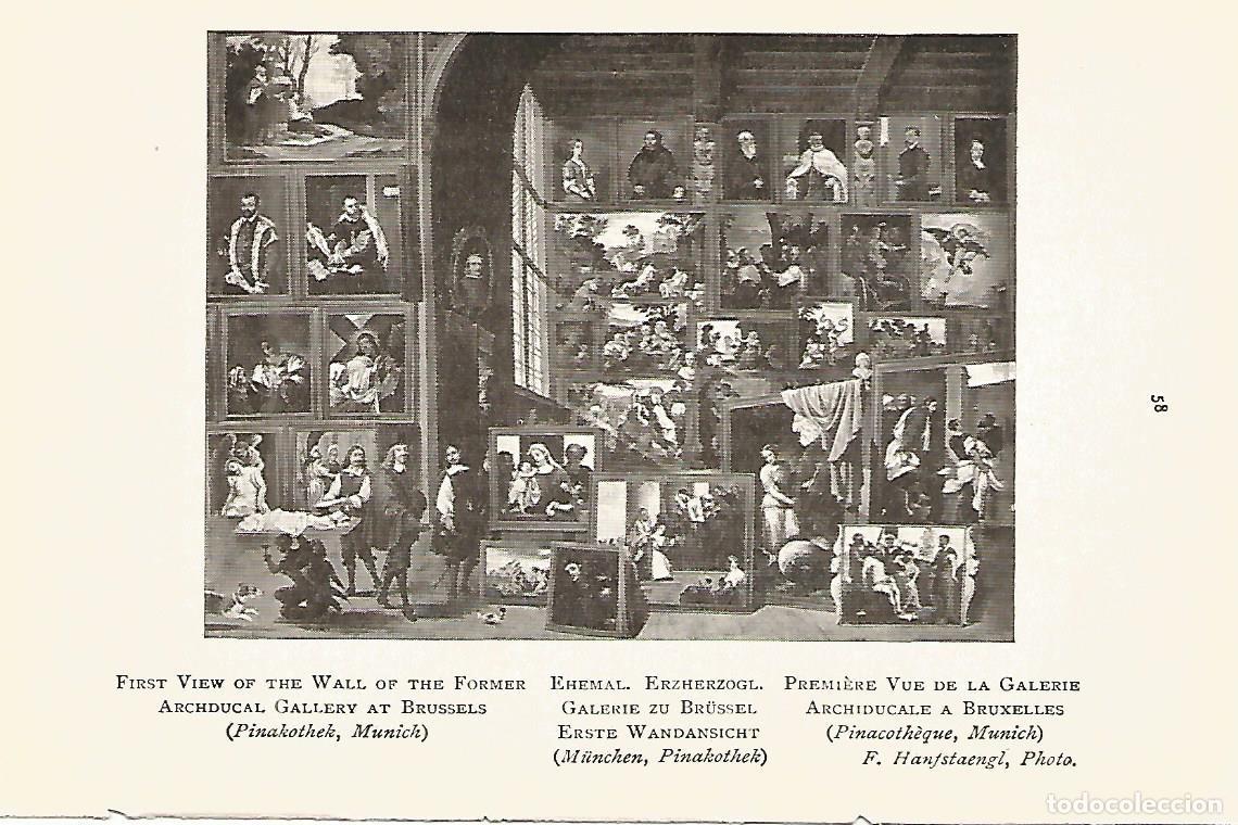 Postkarten: Lamina 550: TENIERS el Joven. Galeria archiducal de Bruselas - Varios