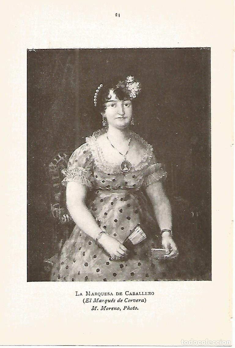 Postcards: Lamina 686: GOYA. La Marquesa de Caballeros - Varios