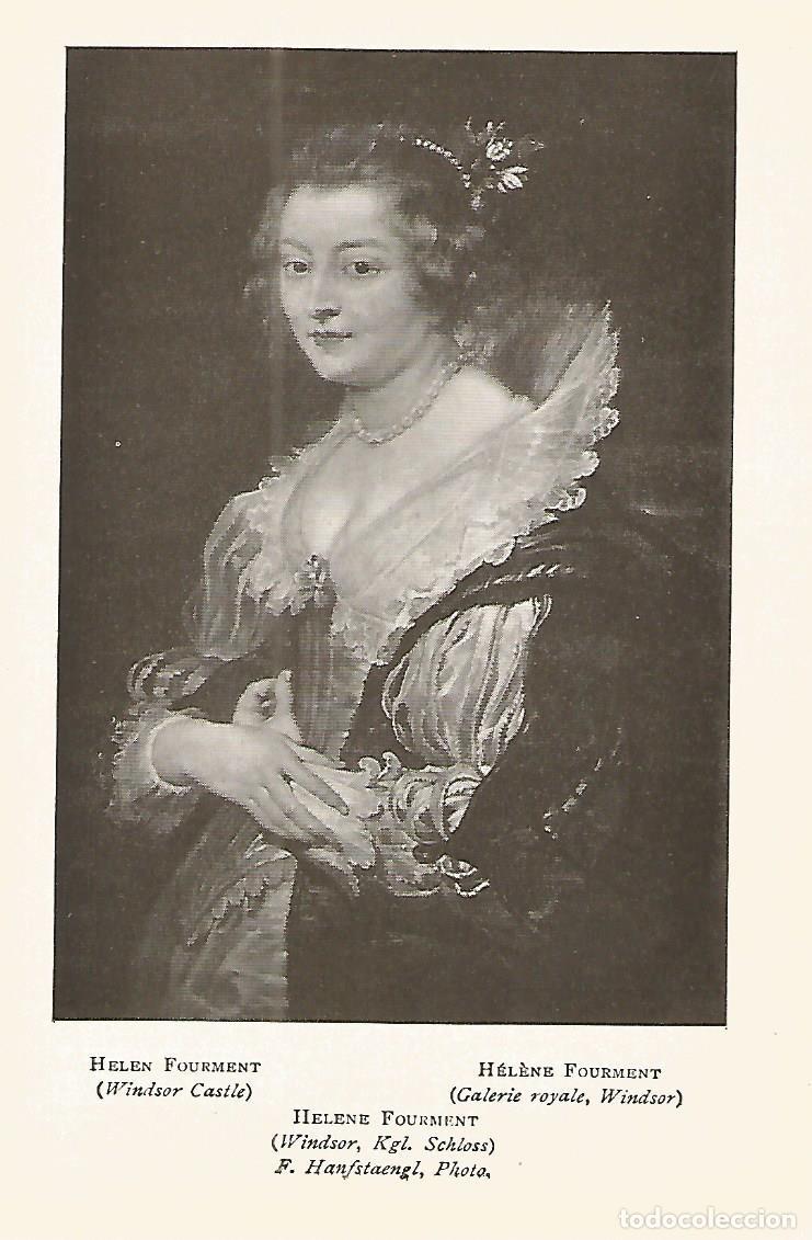 Postkarten: Lamina 710: RUBENS. Helen Fourment - Varios