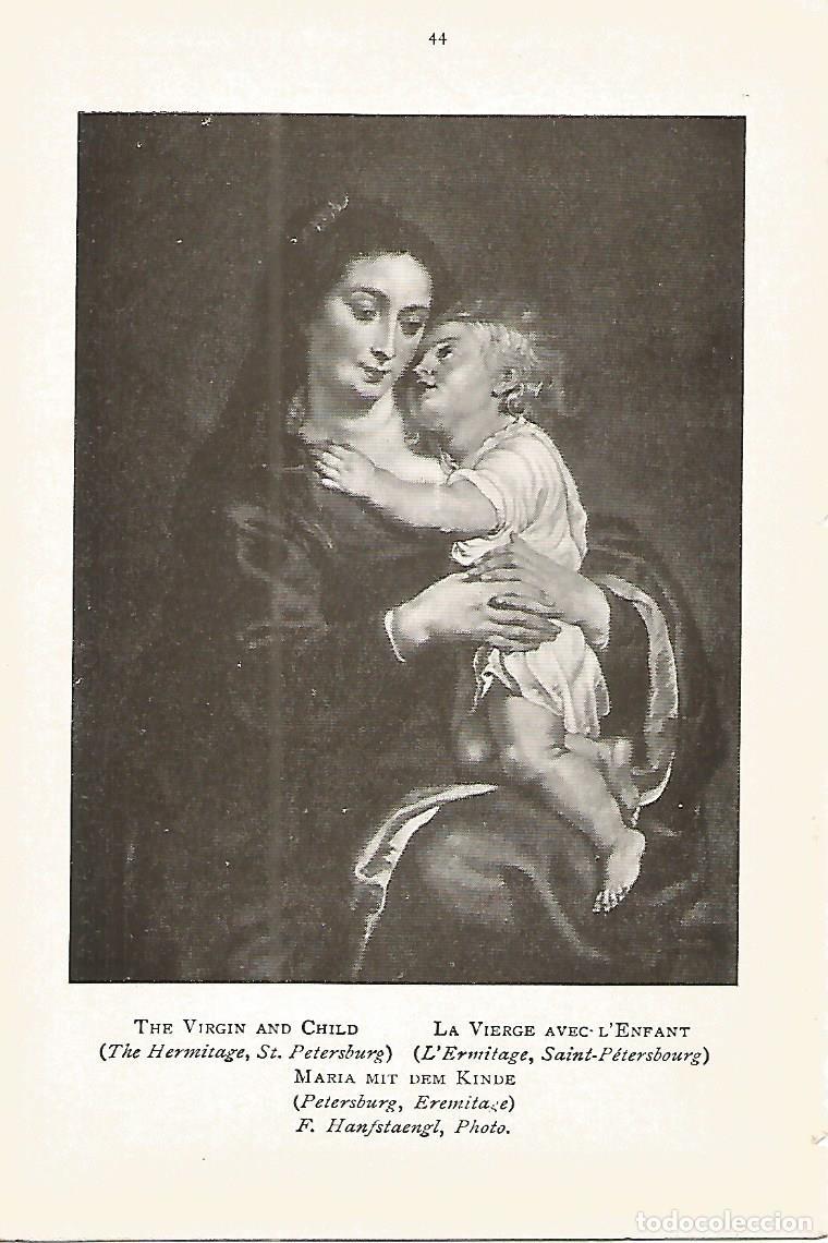 Cartoline: Lamina 728: RUBENS. La Virgen y el Ni&ntilde;o - Varios