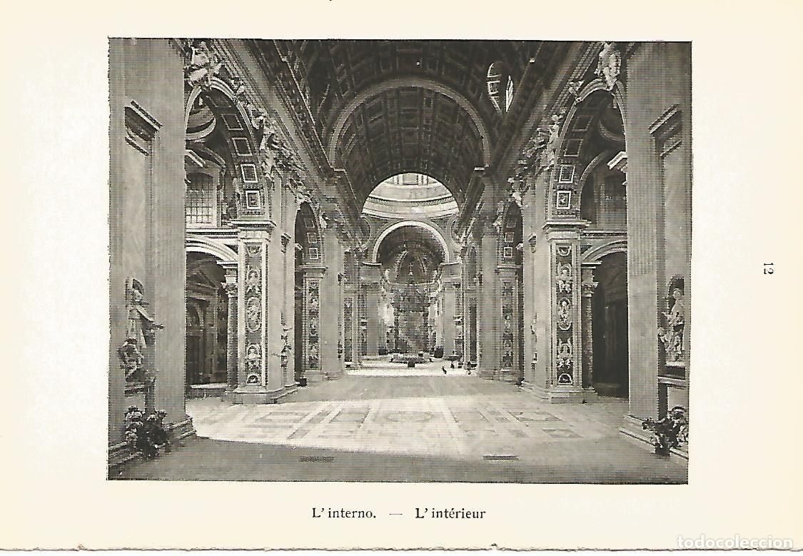 Cartes Postales: Lamina 775: VATICANO. Interior - Varios