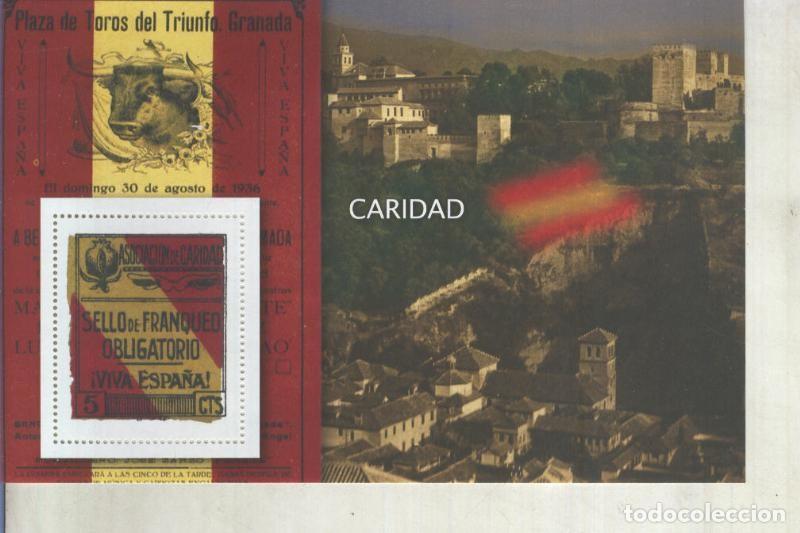 Postkarten: La Guerra Civil Espa&ntilde;ola en sellos de correos: Juego 1 sellos: Caridad - varios