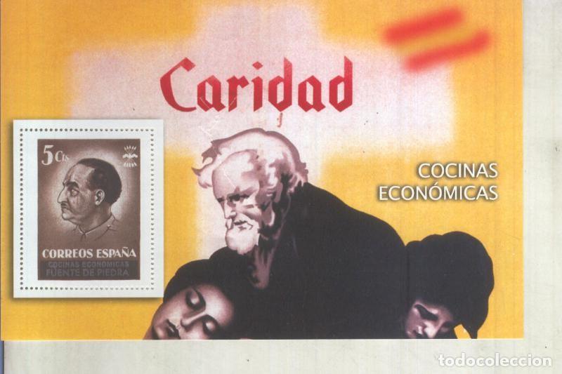 Postkarten: La Guerra Civil Espa&ntilde;ola en sellos de correos: Juego 1 sellos: Cocinas economicas - varios