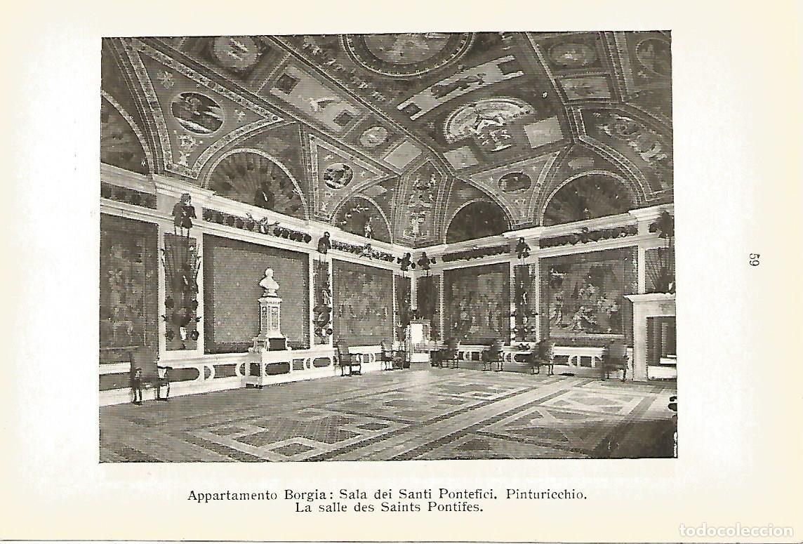 Postais: Lamina 799: VATICANO. Apartamento Borgia Sala de los Santos Profetas - Varios