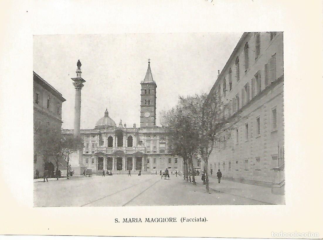 Cartes Postales: Lamina 1026: ROMA. Santa Maria la Mayor. Fachada - Varios