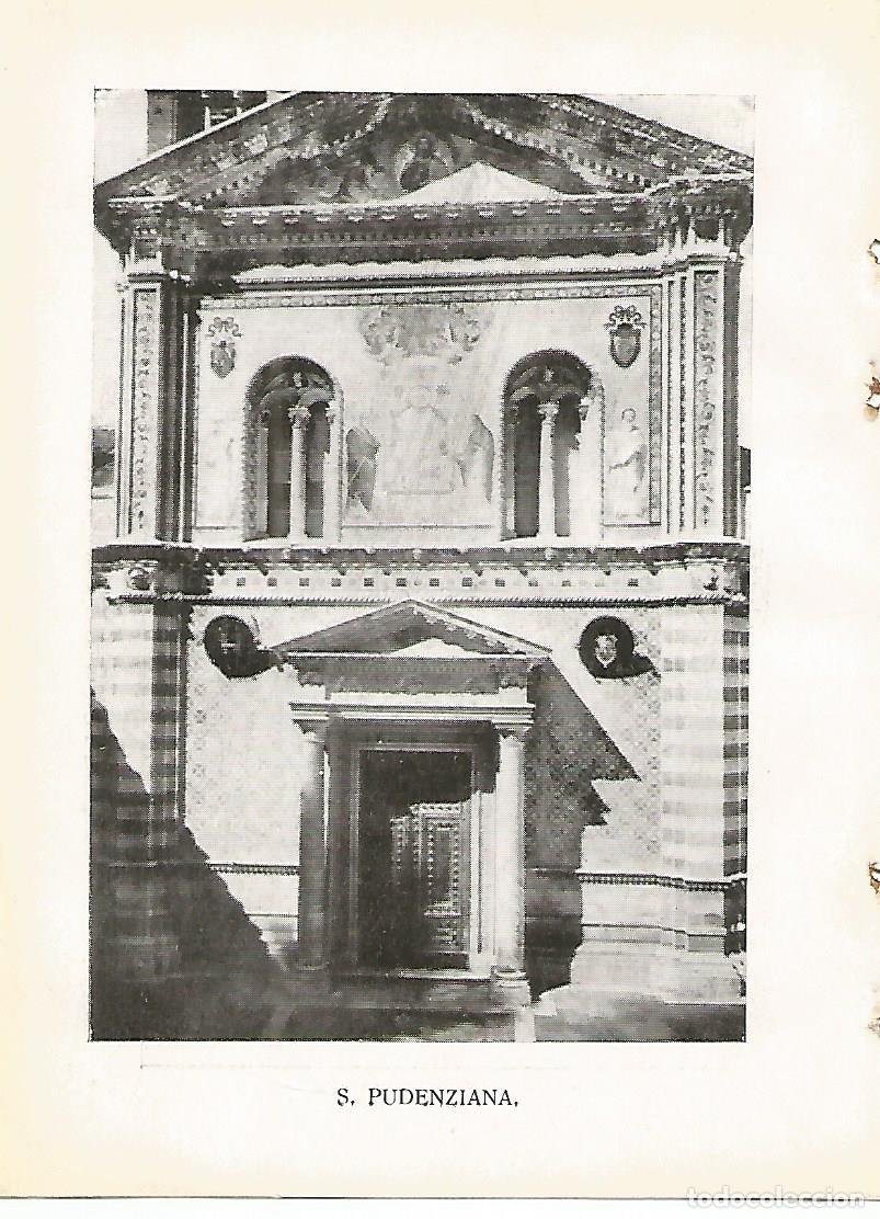 Postais: Lamina 1047: ROMA. Santa Pudenziana - Varios