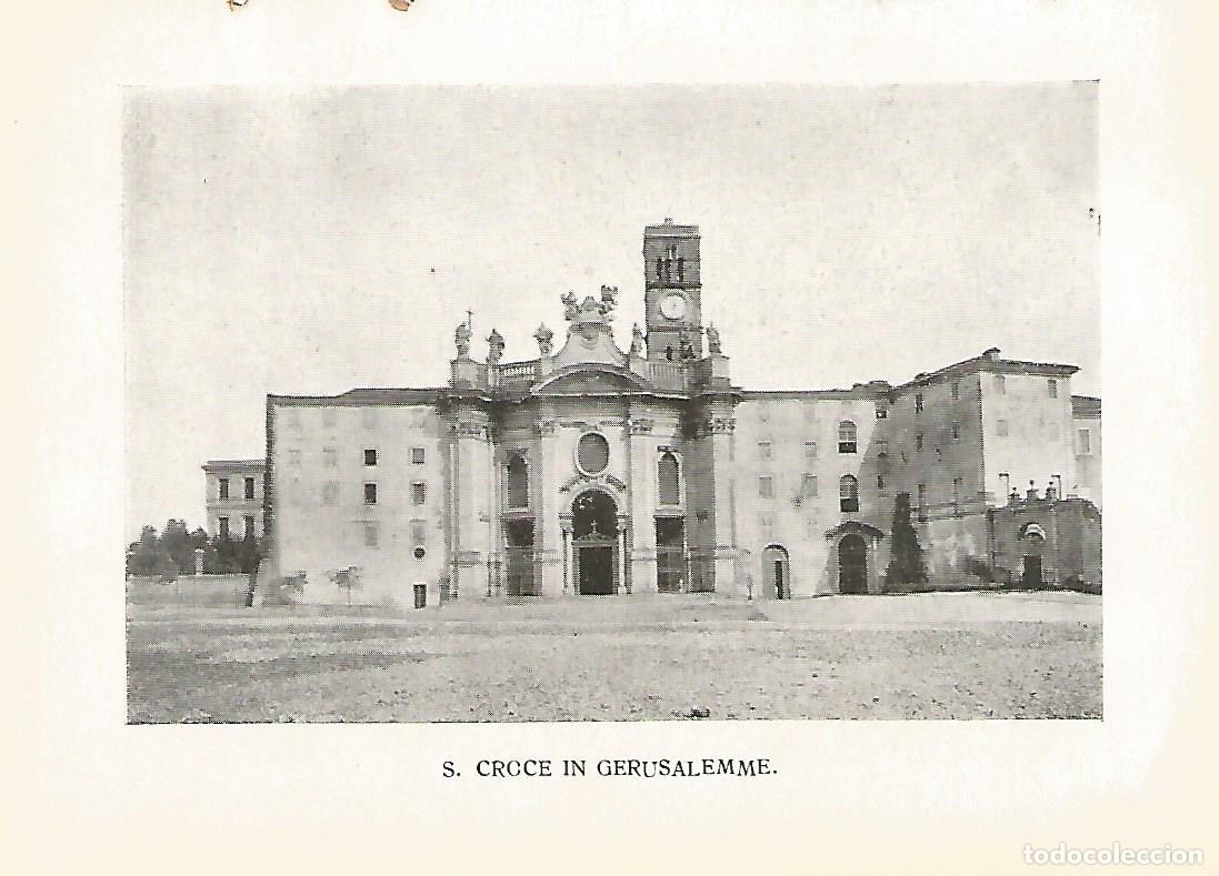 Postais: Lamina 1030: ROMA. San Croce in Gerusalemme - Varios