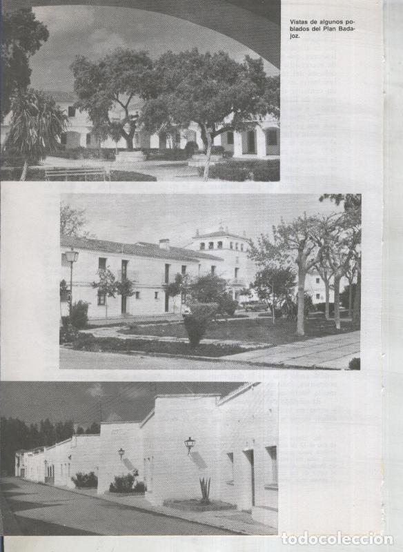 Cartoline: Viaje por Extremadura: Vistas de algunos poblados del Plan Badajoz - Varios