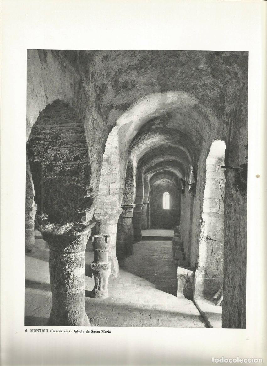 Postcards: Lamina 003: MONTBUI (Barcelona). Iglesia de Santa Maria - Marcel Durliat