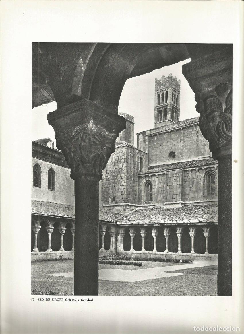 Cartoline: Lamina 026: LA SEU D URGELL (Lerida). Catedral - Marcel Durliat