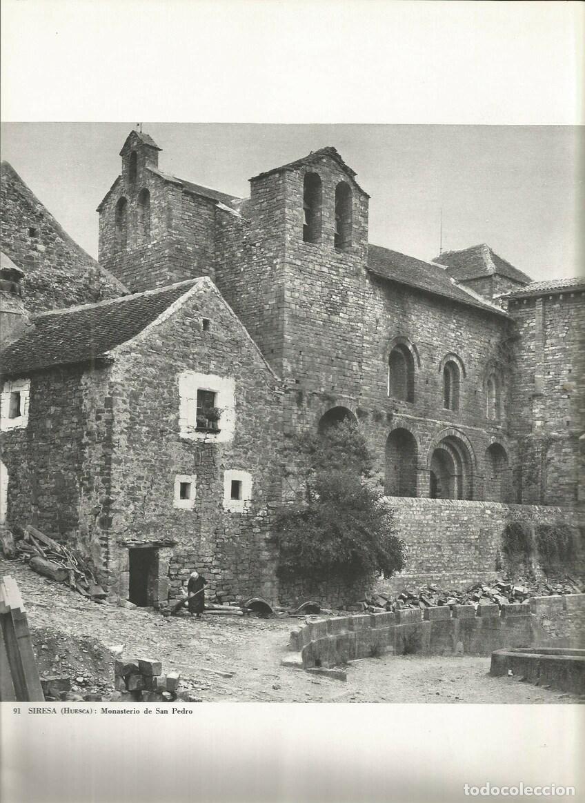 Postcards: Lamina 040: SIRESA (Huesca). Monasterio de San Pedro - Marcel Durliat