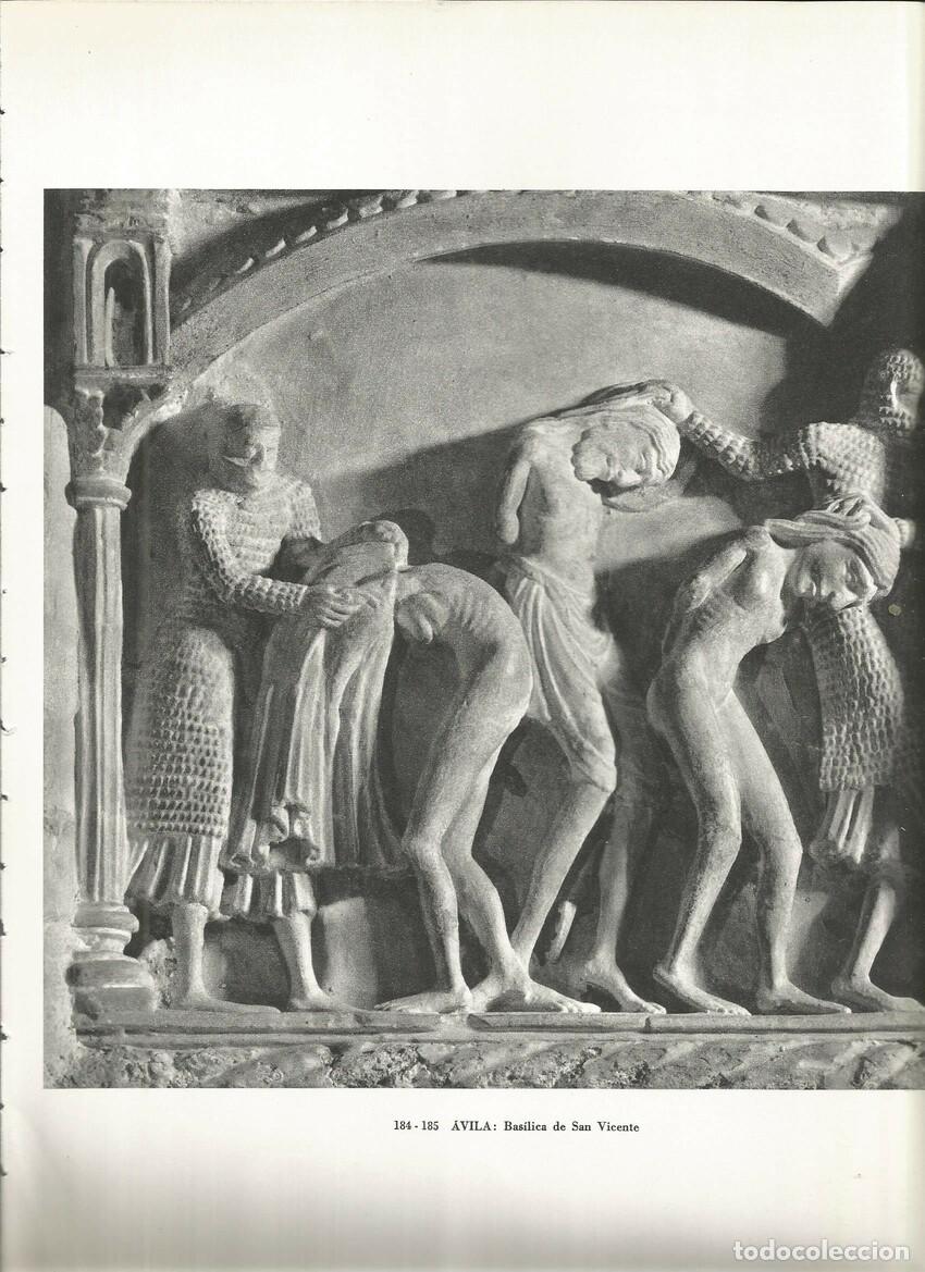 Postcards: Lamina 0085: AVILA. Basilica de San Vicente - Marcel Durliat