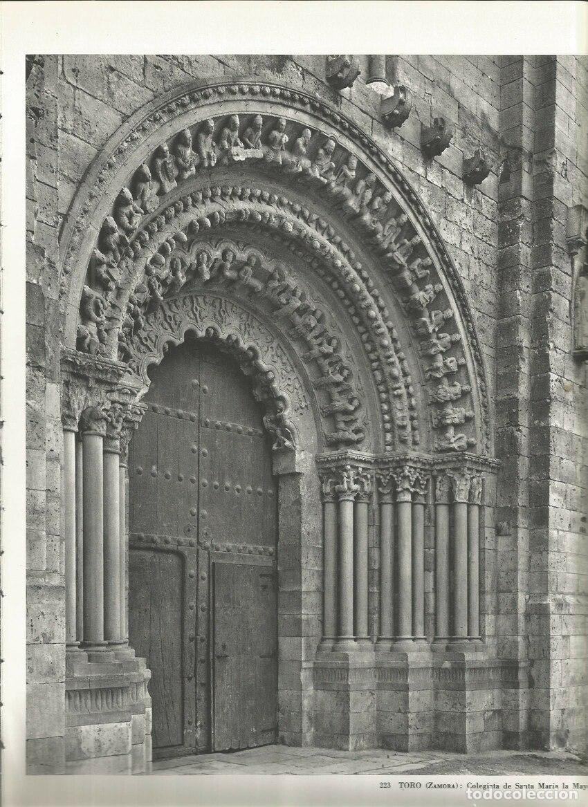 Postcards: Lamina 102: TORO (Zamora). Colegiata de Santa Maria la Mayor - Marcel Durliat
