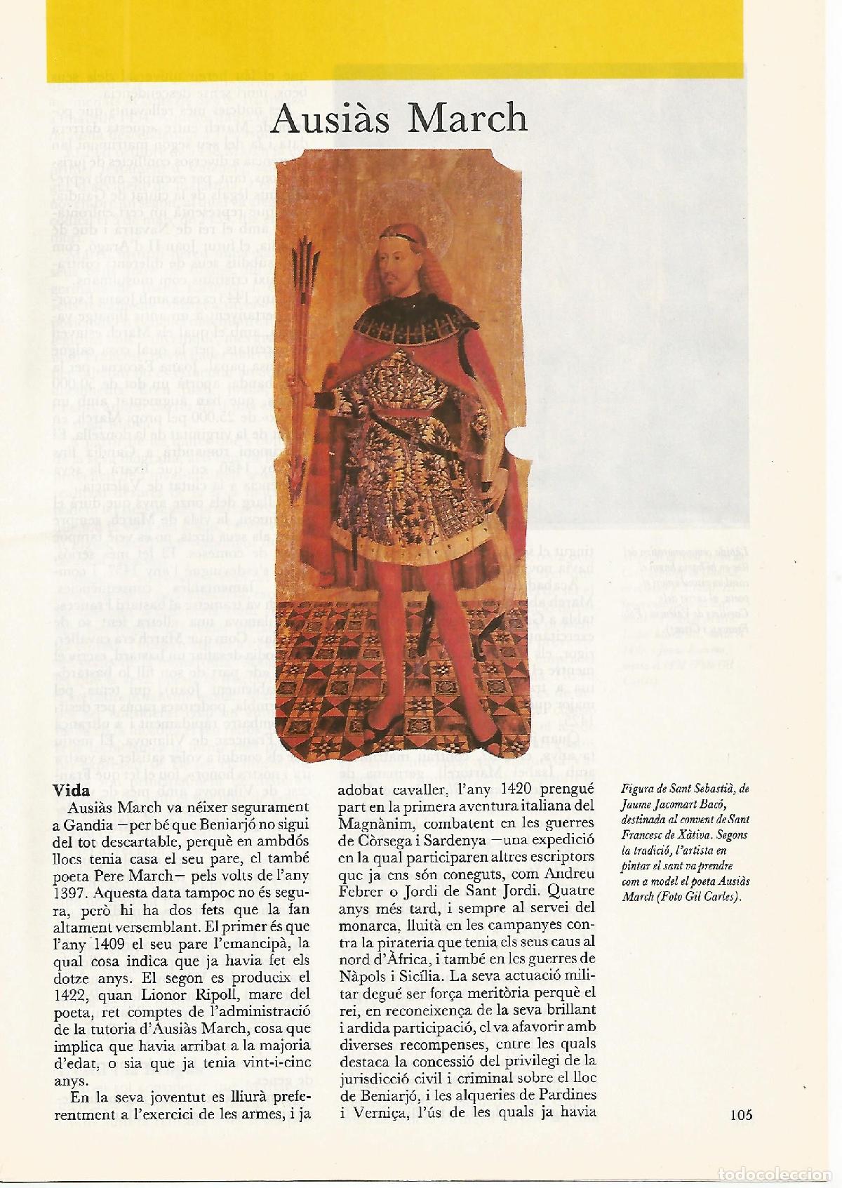 Cartoline: FASCICULO 0037: AUSIAS MARCH - Anton M. Espadaler