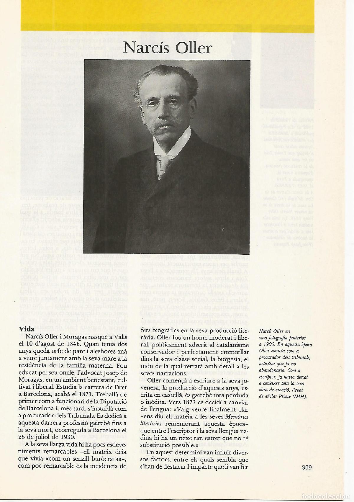 Postales: FASCICULO 0054: NARCIS OLLER - Ramon Pinyol - Foto 1