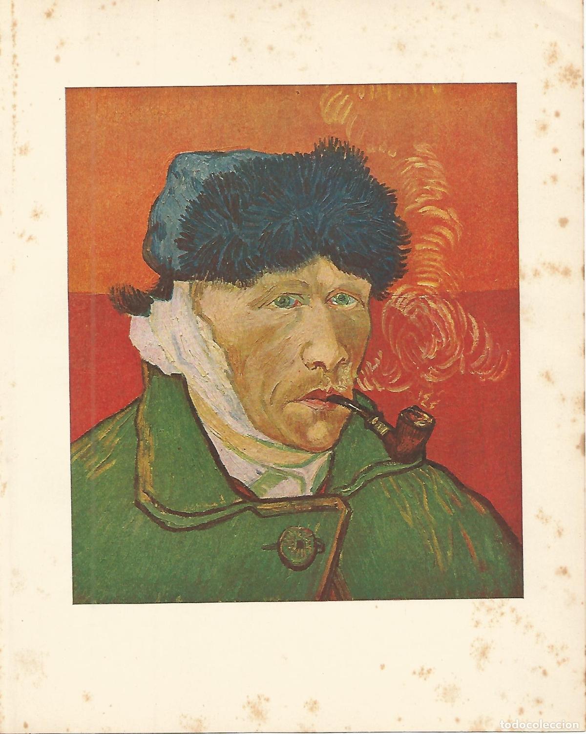 Postkarten: LAMINA 1389: VAN GOGH. Portrait of the Painter with a Pipe - J.B. de la FAILLE