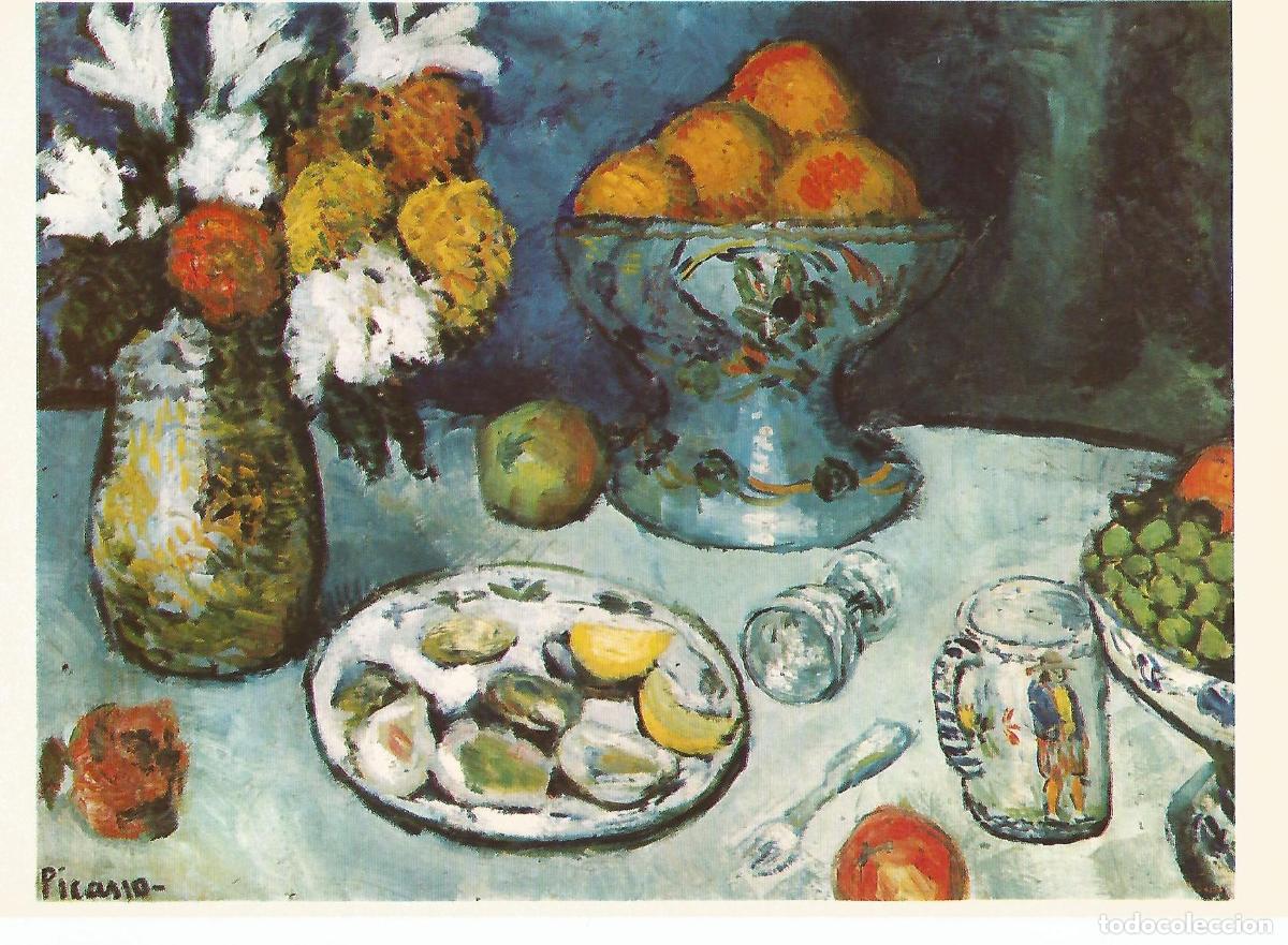 Postales: Lamina 055: Picasso. Bodegon - VVAA