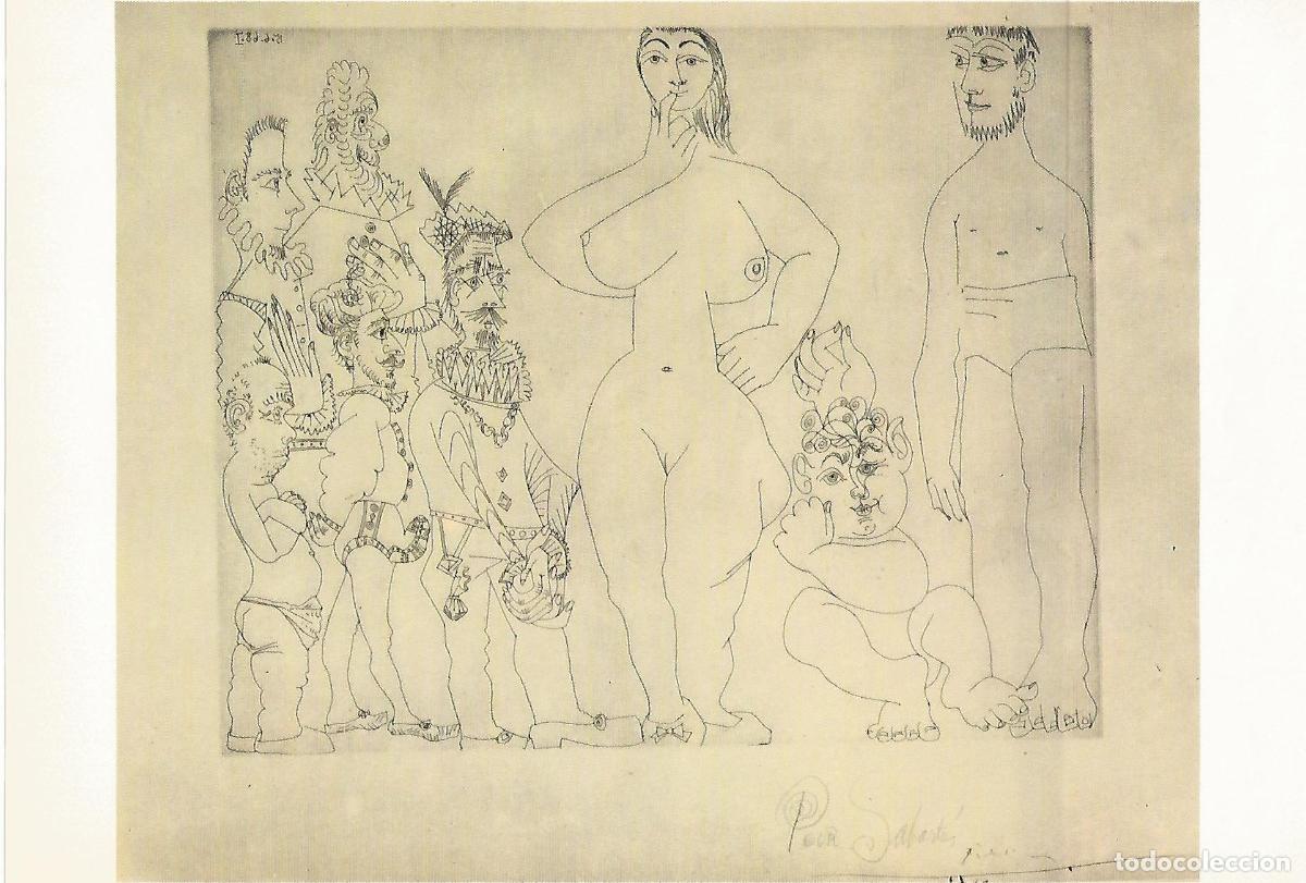 Postales: Lamina 082: Picasso. Mujer - VVAA