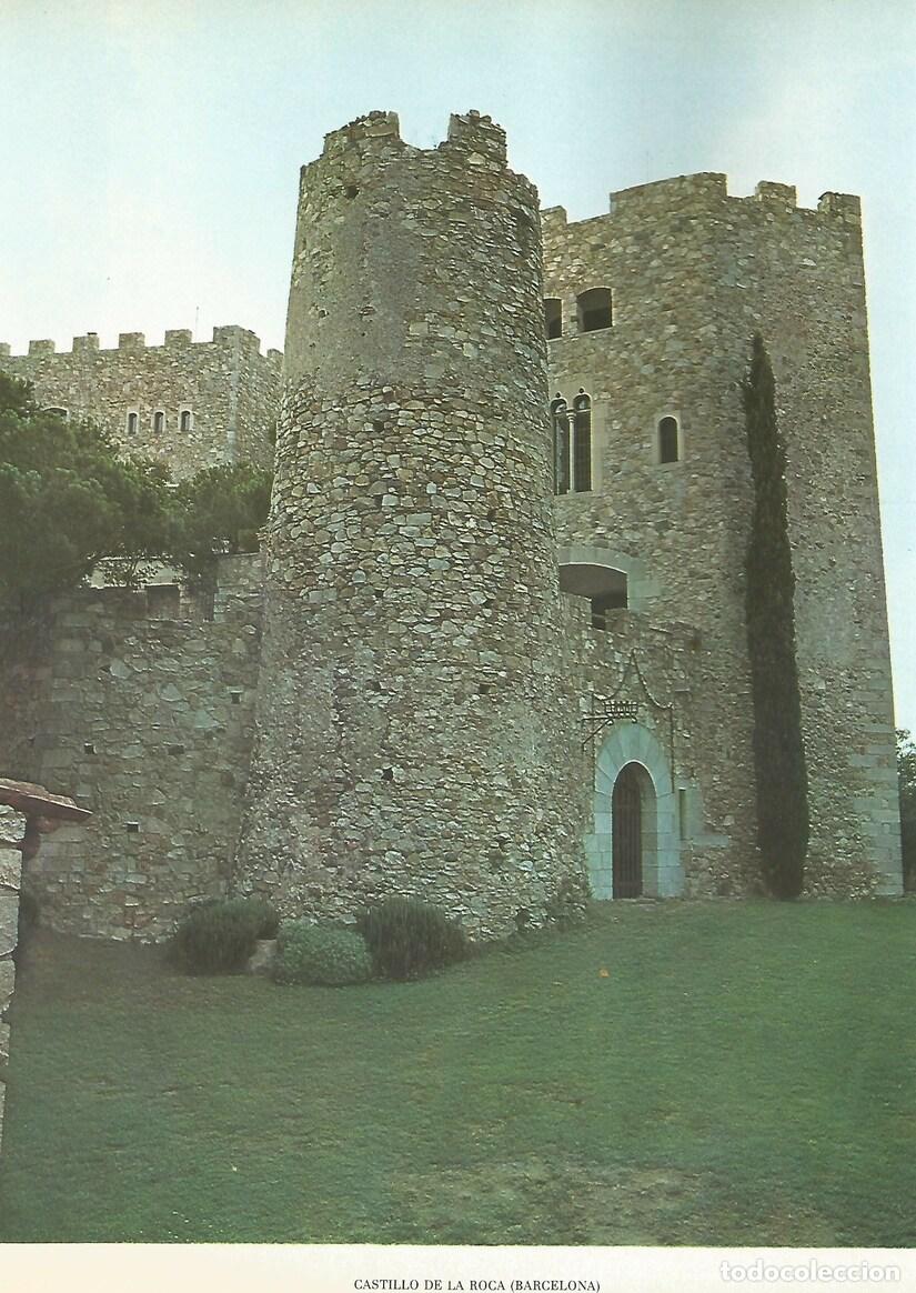 Postkarten: Lamina 0022: Castillo de La Roca (Barcelona) - VVAA