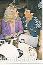 Postais: CROMO 161 SUPERCROMOS DE FABULA: PAREJAS FAMOSAS. No 195. Maria Jimenez y Pepe Sancho - Varios